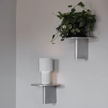 Lampe de table portable Iluma - Argent - Herstal