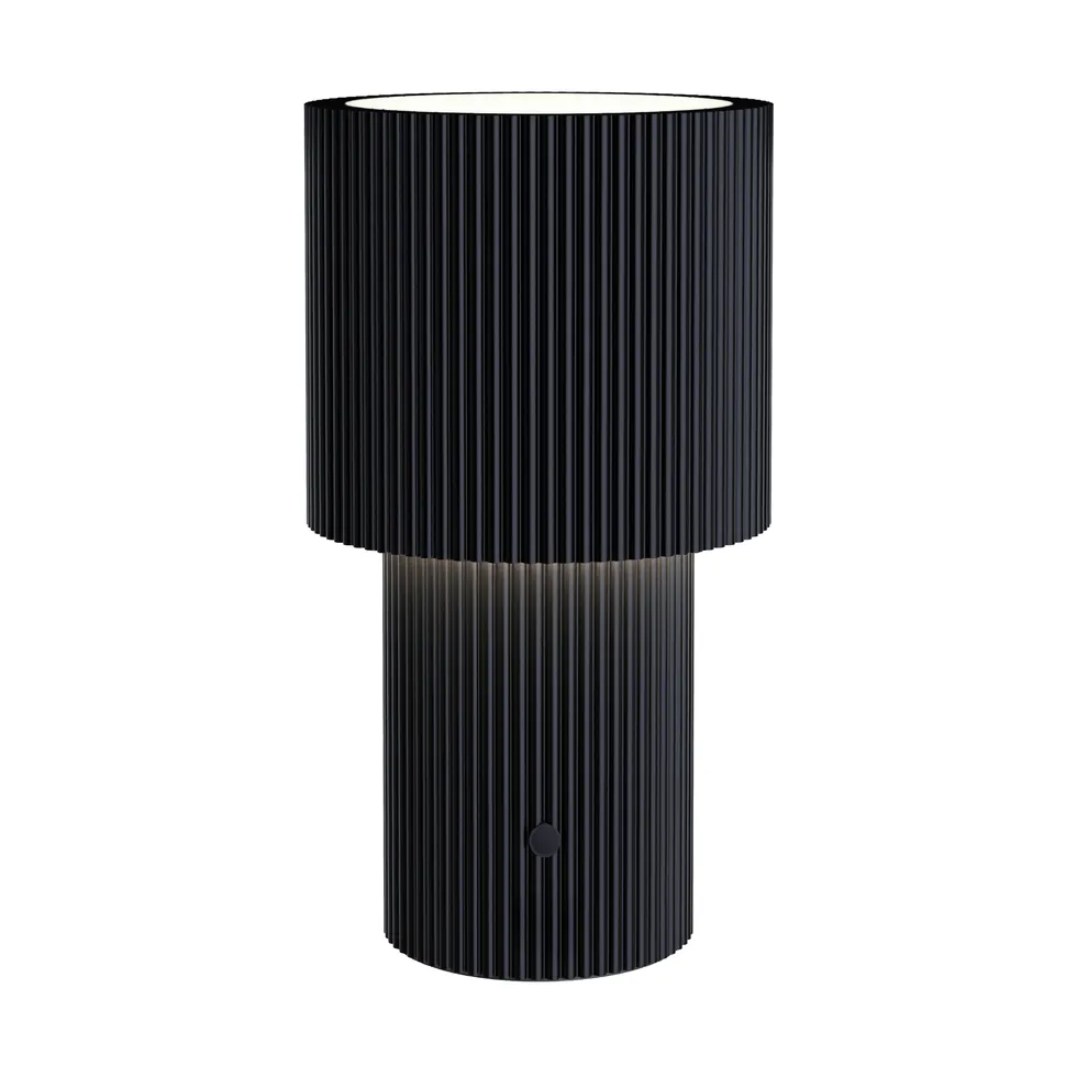 Lampe de table portable Iluma, Jet black Herstal