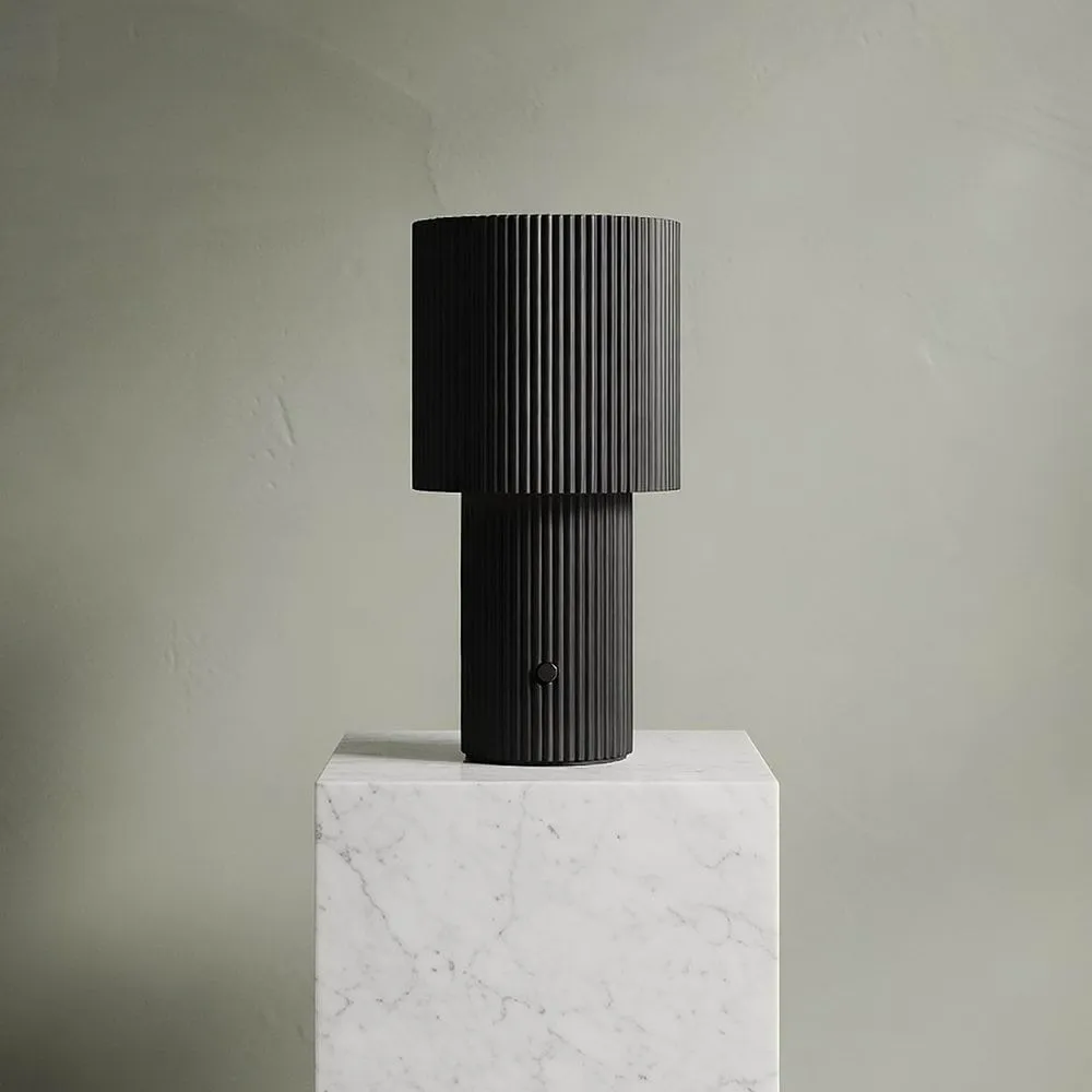 Lampe de table portable Iluma, Jet black Herstal