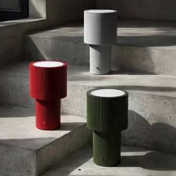 Lampe de table portable Iluma - Rouge - Herstal