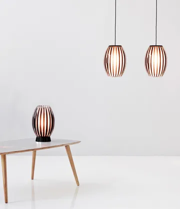 Lampe de table Tentacle M 34 cm - Noir-fumée - Herstal