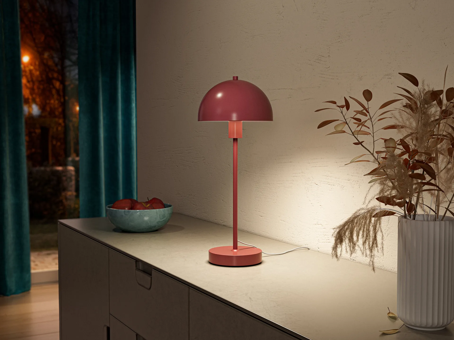 Lampe de table Vienda, Autumn leaf Herstal