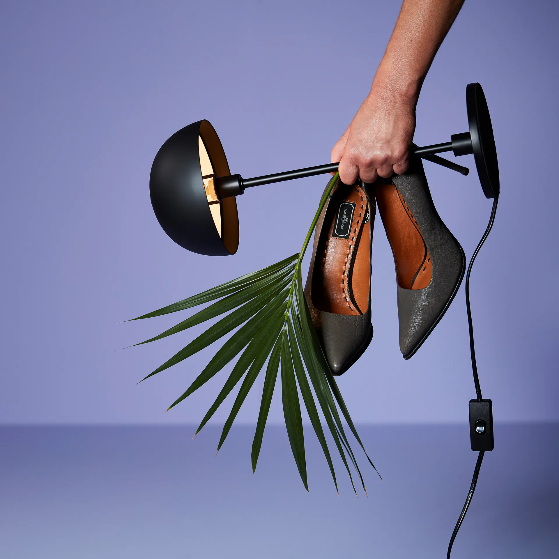 Lampe de table Vienda Mini, Noir-noir Herstal