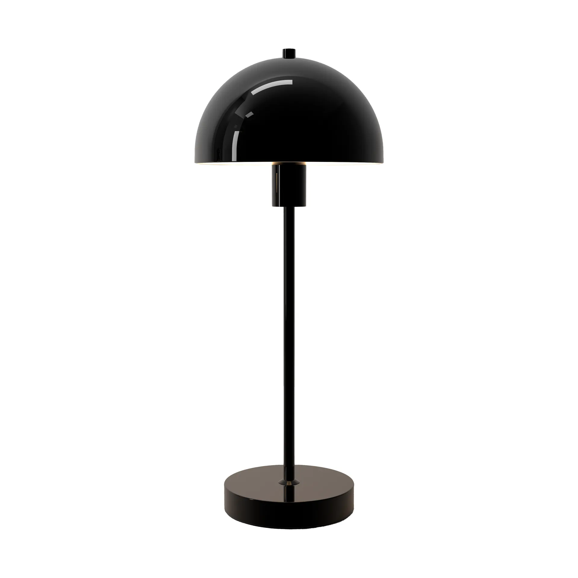 Lampe de table Vienda, Noir brillant Herstal