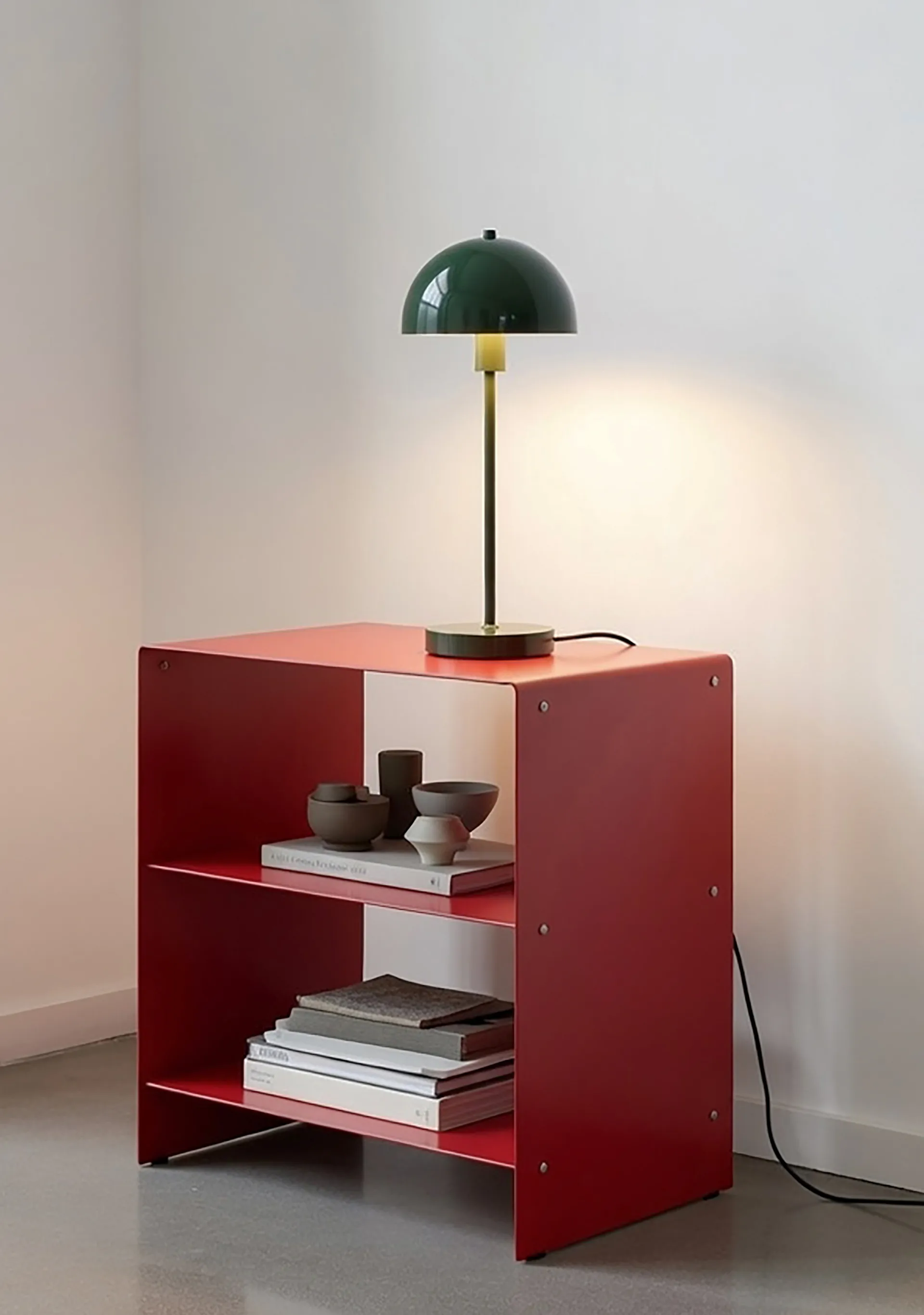 Lampe de table Vienda, Oak leaf green Herstal