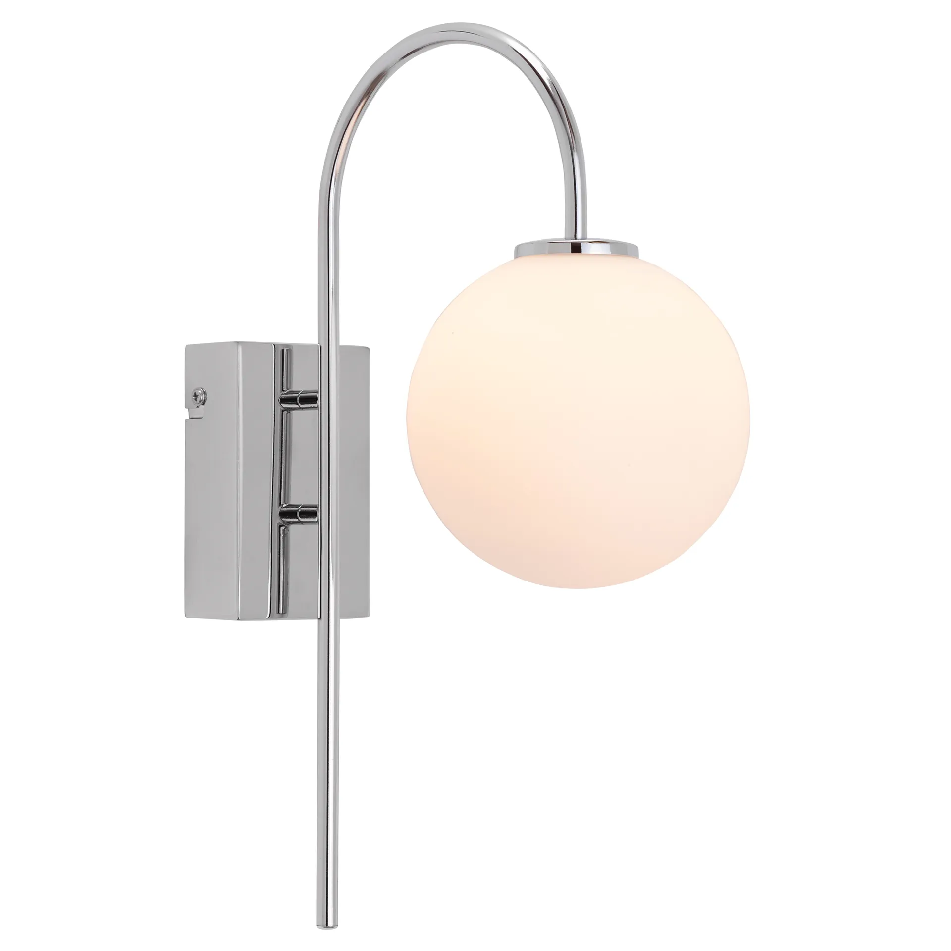 Lampe murale Ballon Ø 45 cm, chrome Herstal