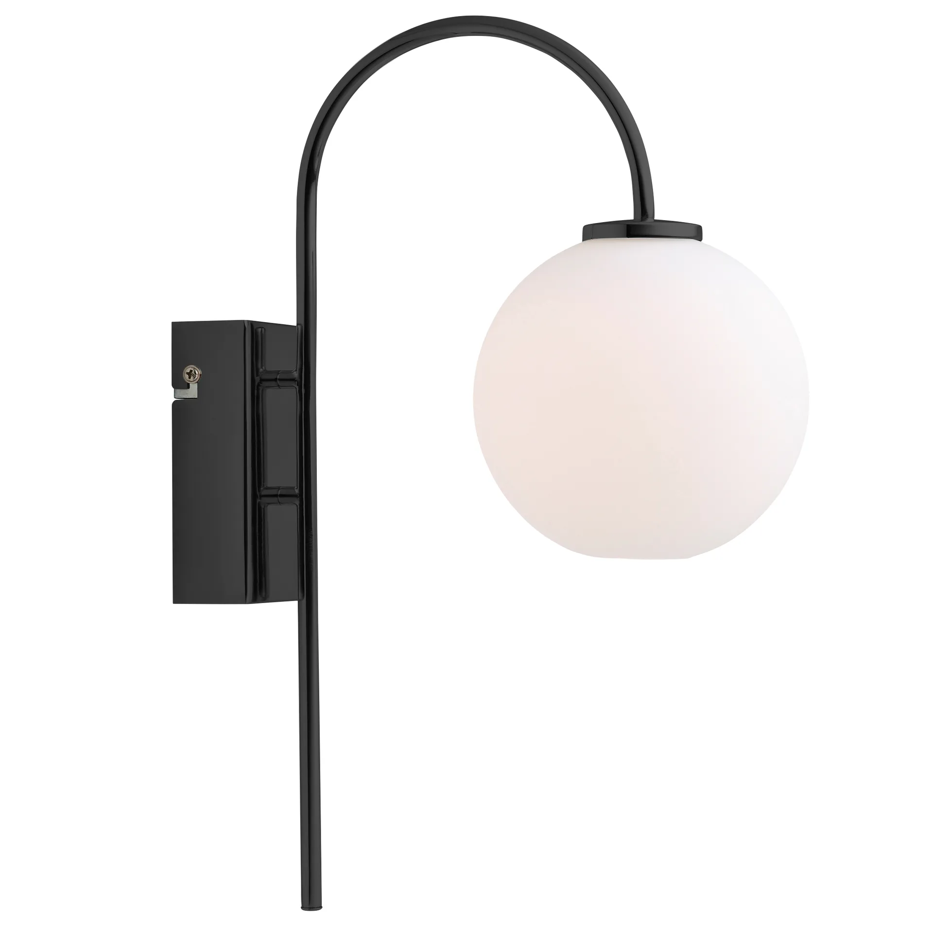 Lampe murale Ballon Ø 45 cm, noir Herstal