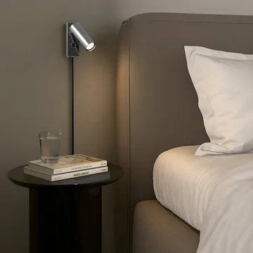 Lampe murale Pipeline - Chrome - Herstal