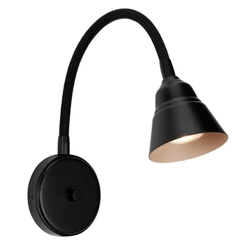 Lampe murale Relief - Noir mat - Herstal