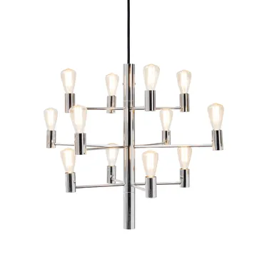 Lustre Manola 12 lumières - chrome - Herstal
