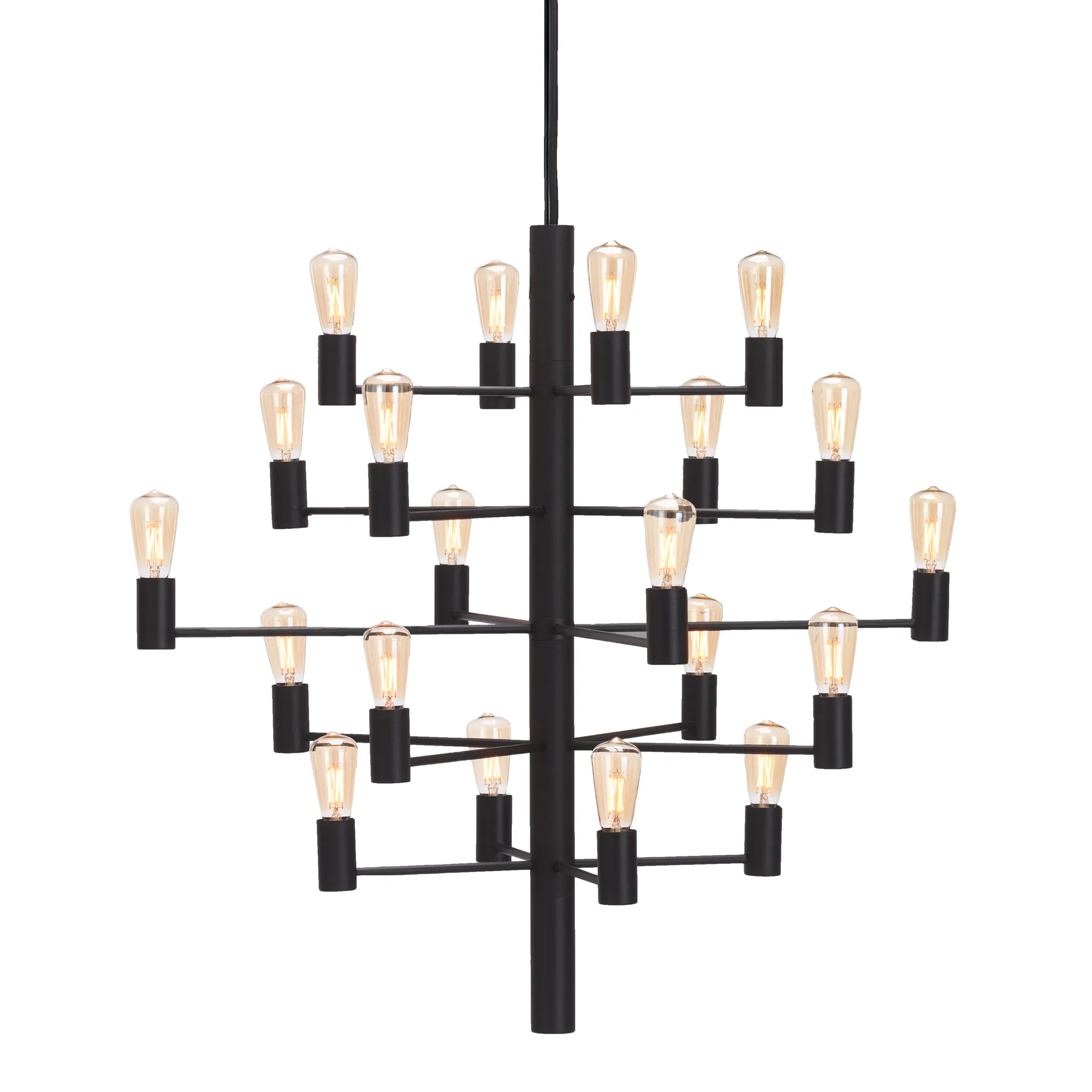 Lustre Manola 20, noir Herstal