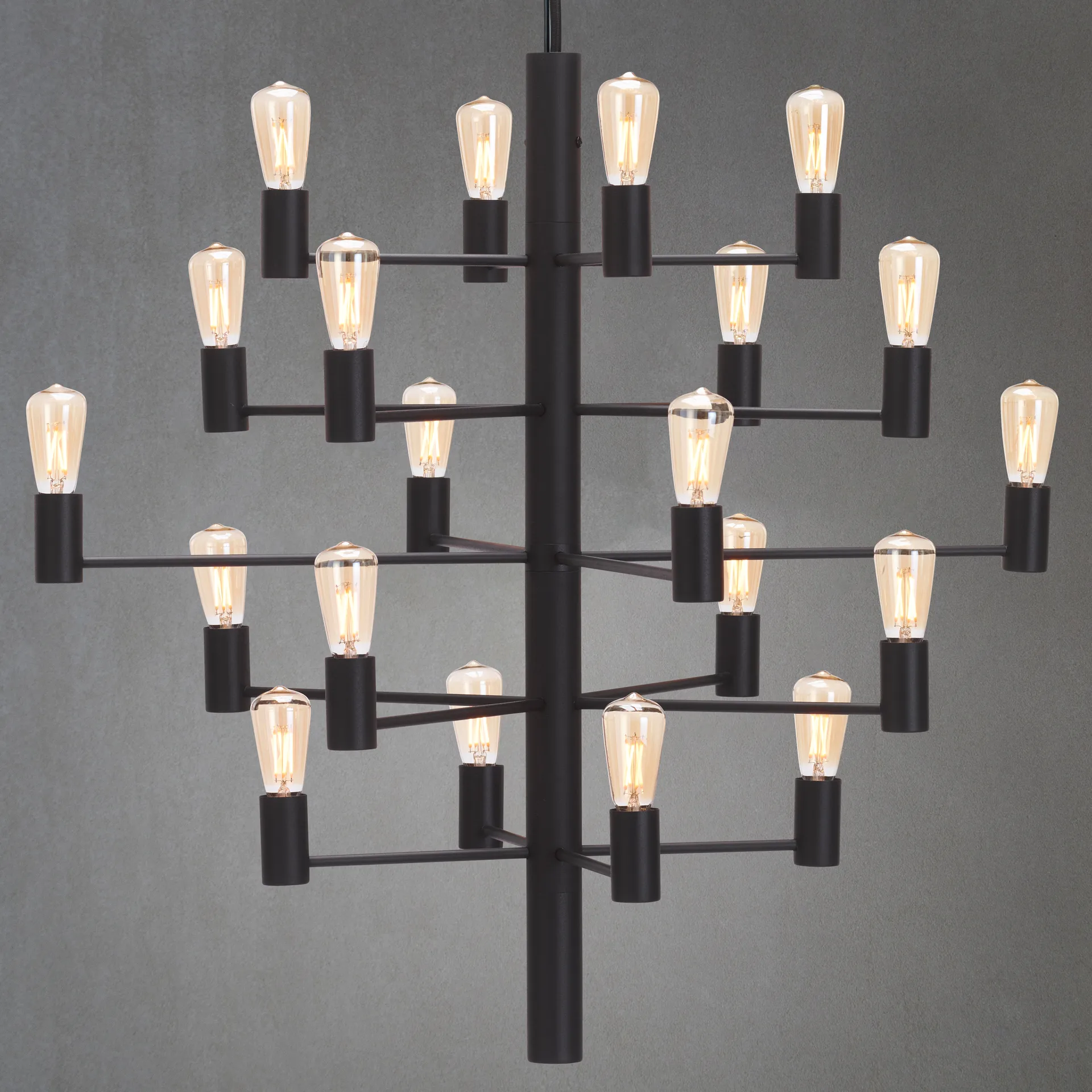 Lustre Manola 20, noir Herstal