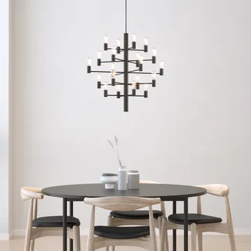 Lustre Manola 20 - noir - Herstal