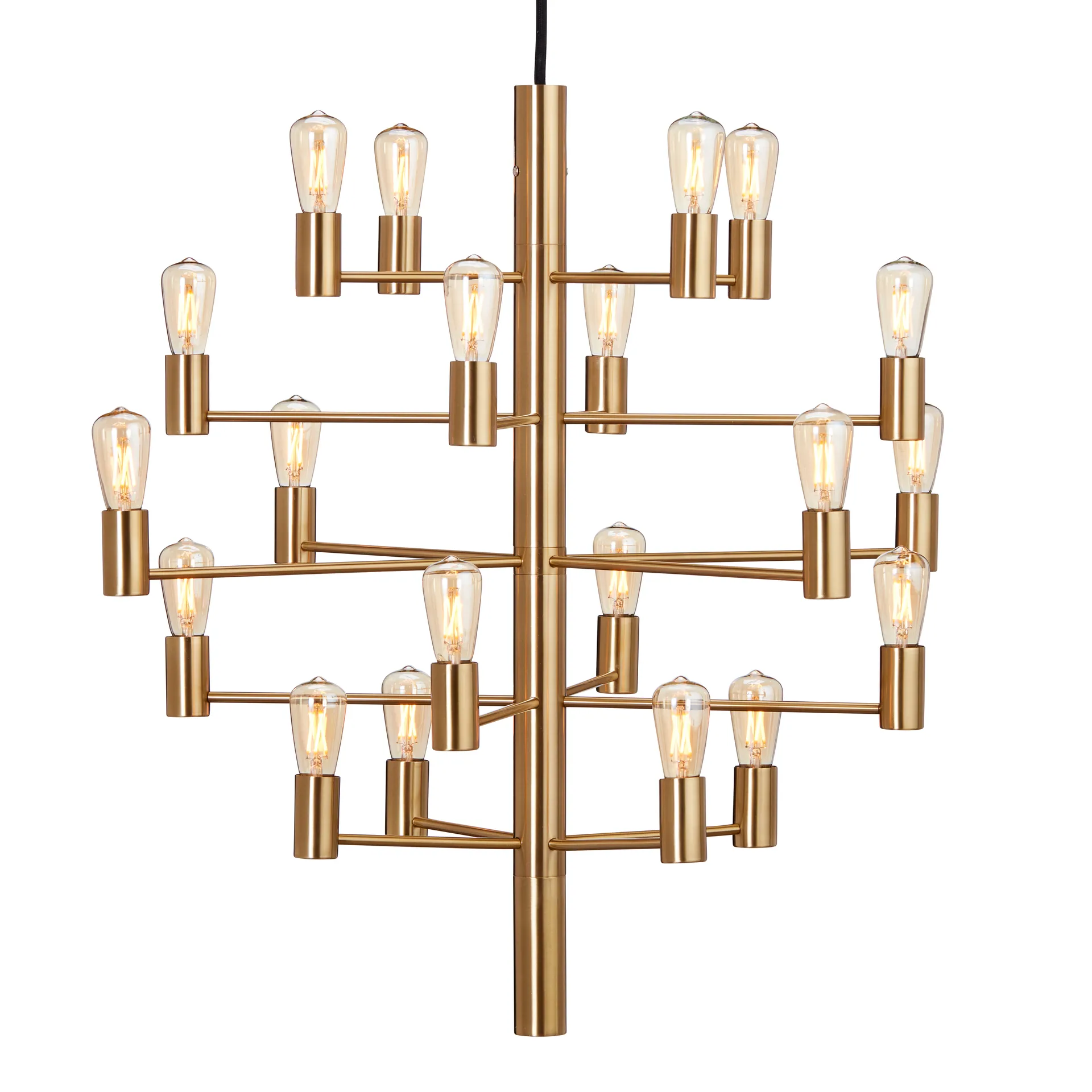 Lustre Manola 20, Satin brass Herstal
