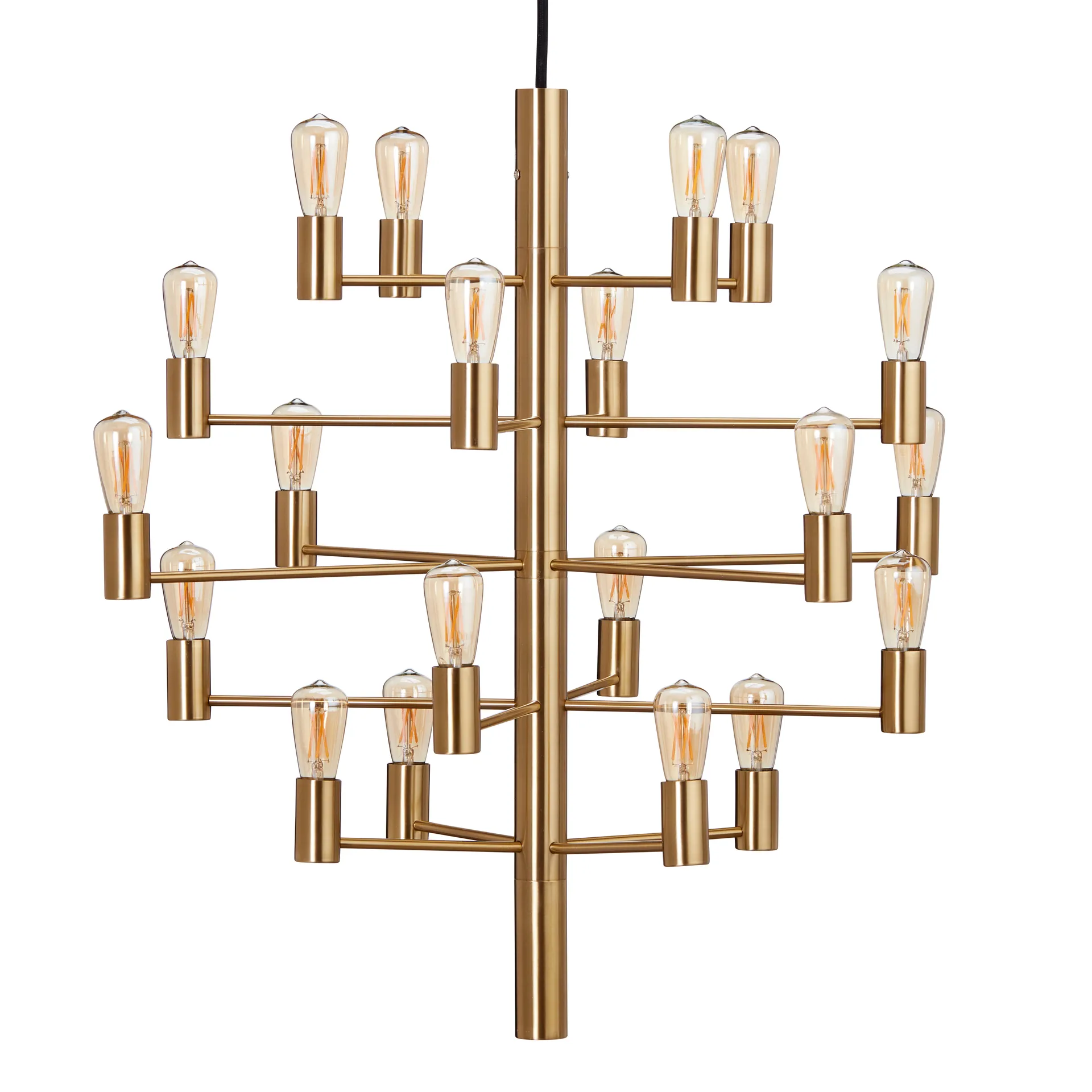 Lustre Manola 20, Satin brass Herstal