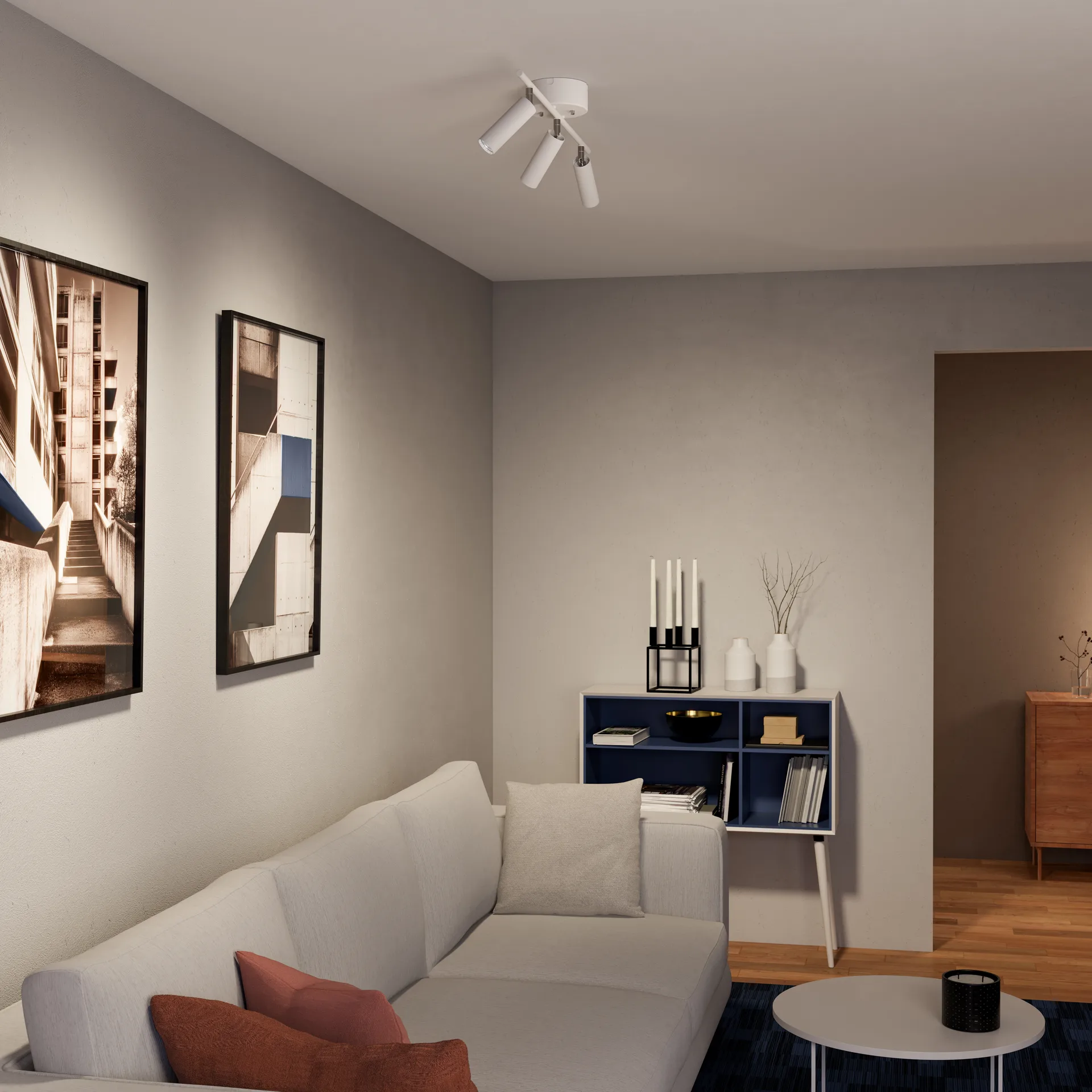 Rail Pipeline 3, Blanc mat Herstal