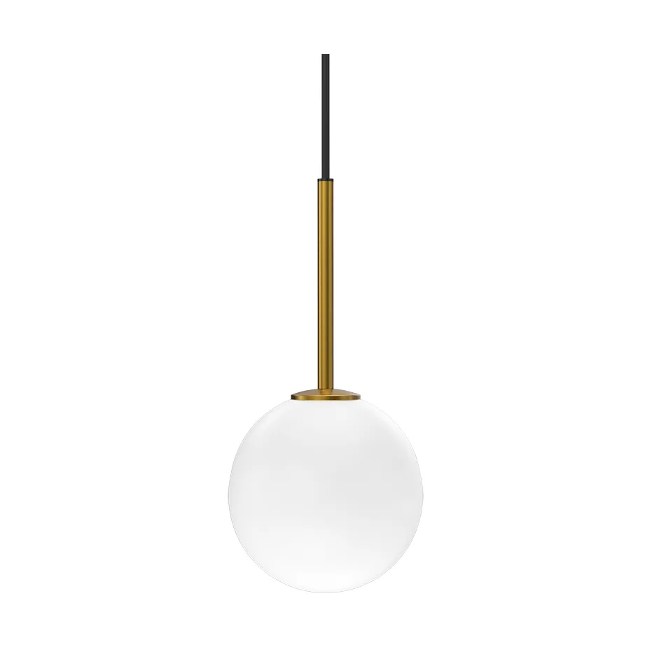 Suspension Ballon, Blanc-laiton Herstal