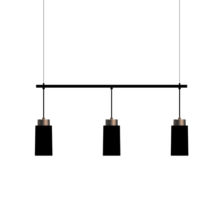 Suspension Edge trio - Noir mat-bronze - Herstal