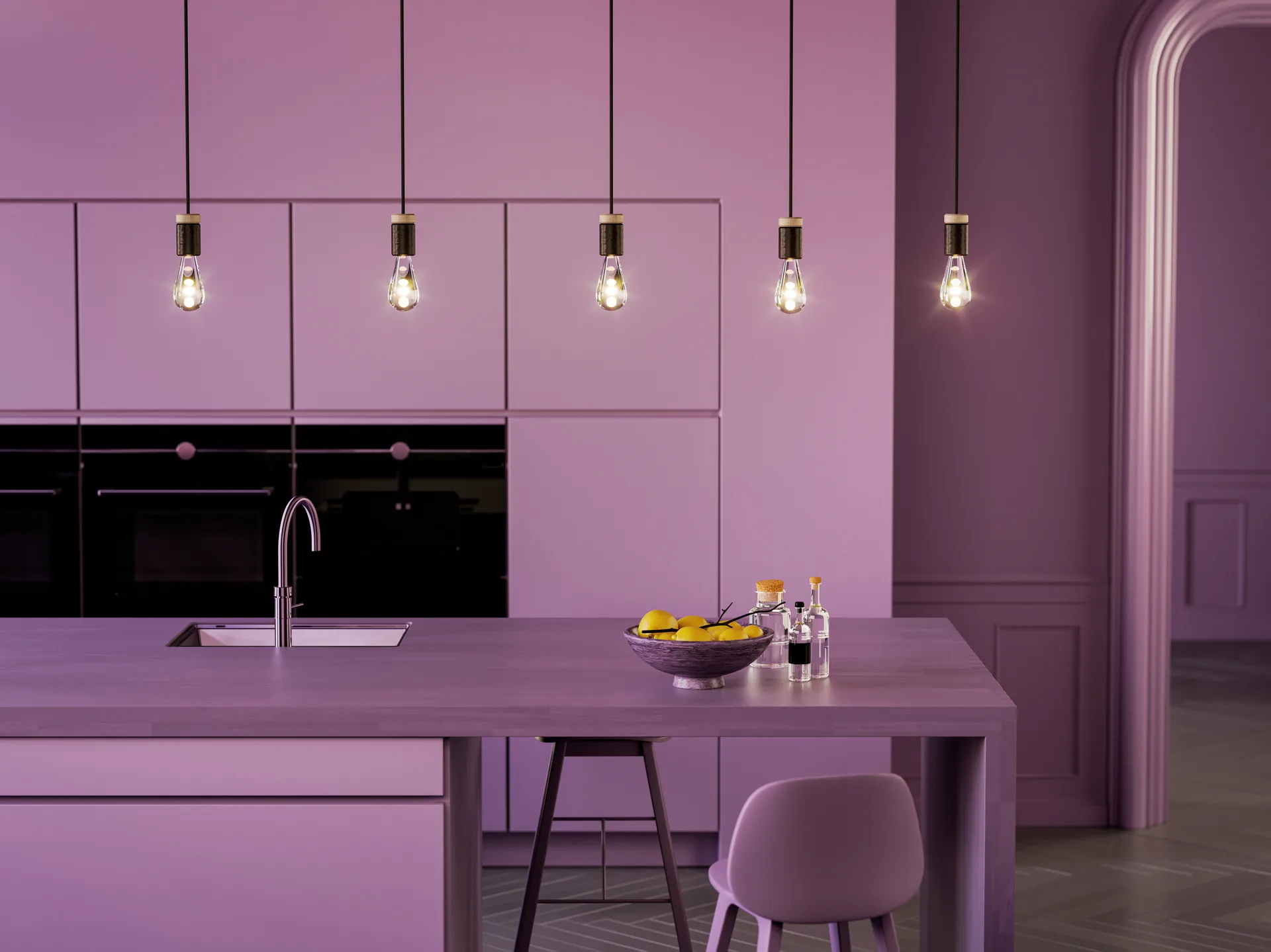 Suspension Holder, Noir mat Herstal