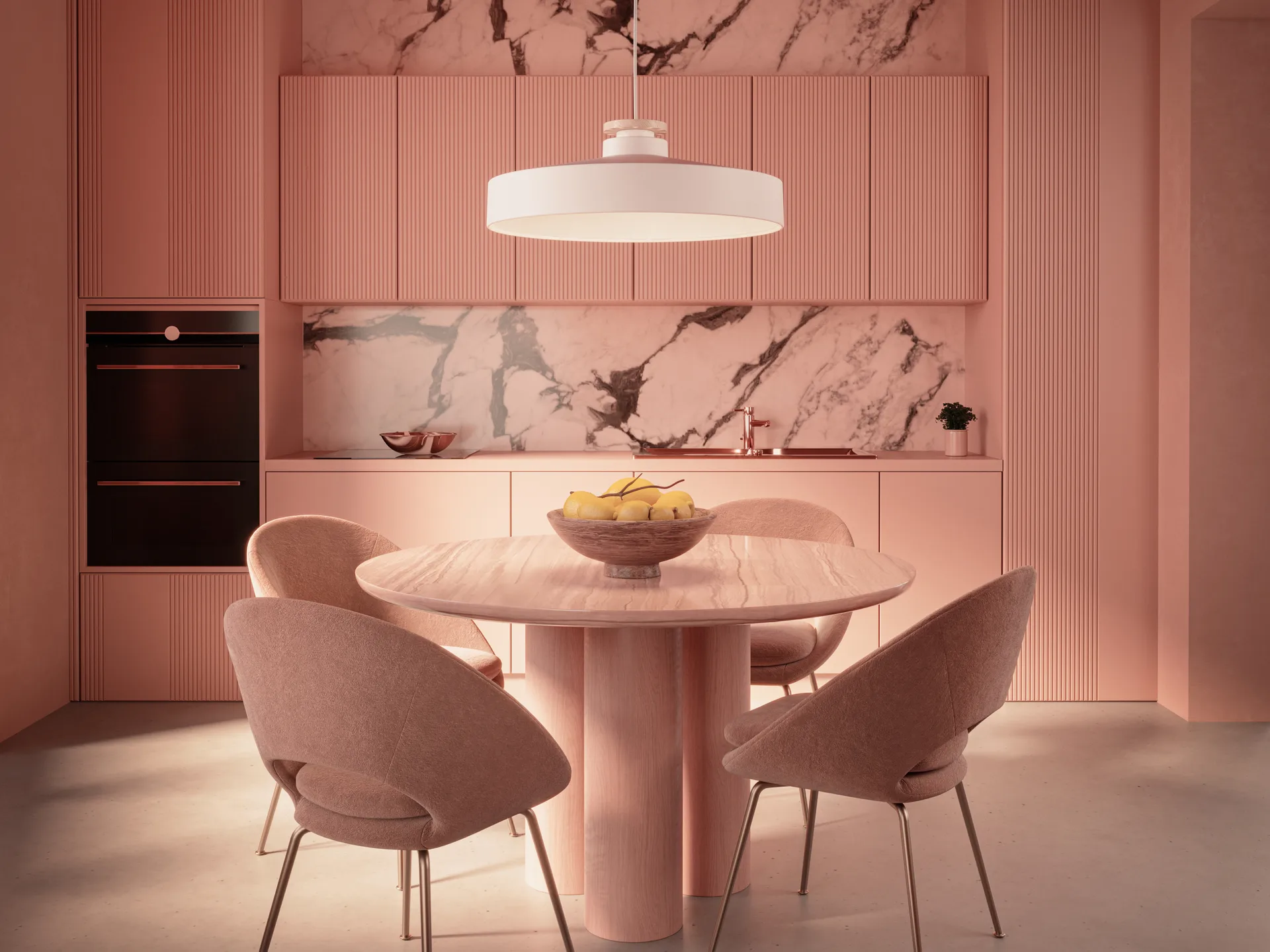 Suspension Street L, Blanc mat Herstal