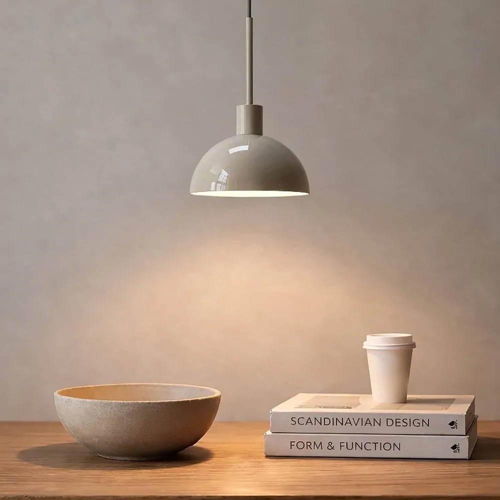Suspension Vienda, Putty grey Herstal