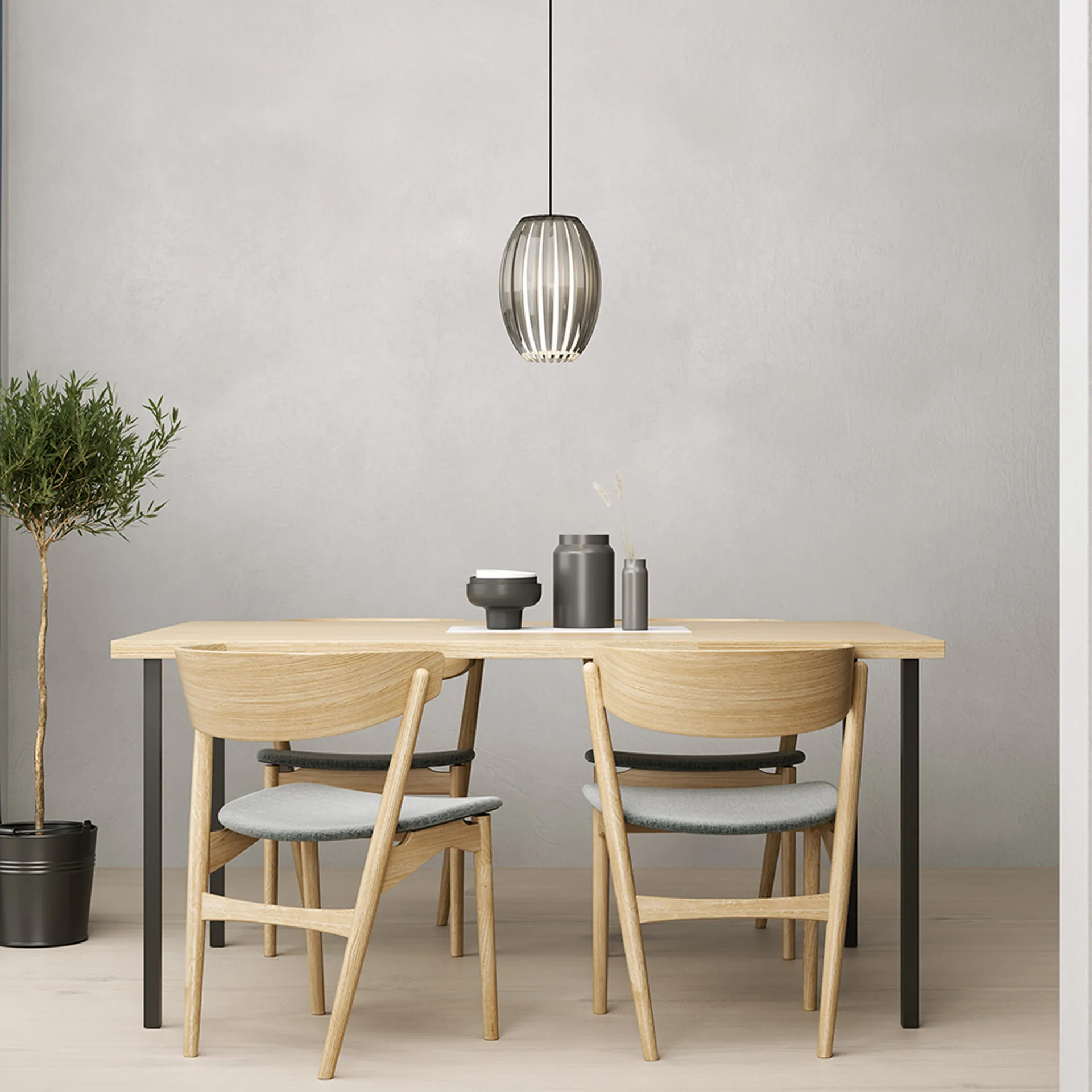 Torche Tentacle moyenne, Noir-fumée Herstal