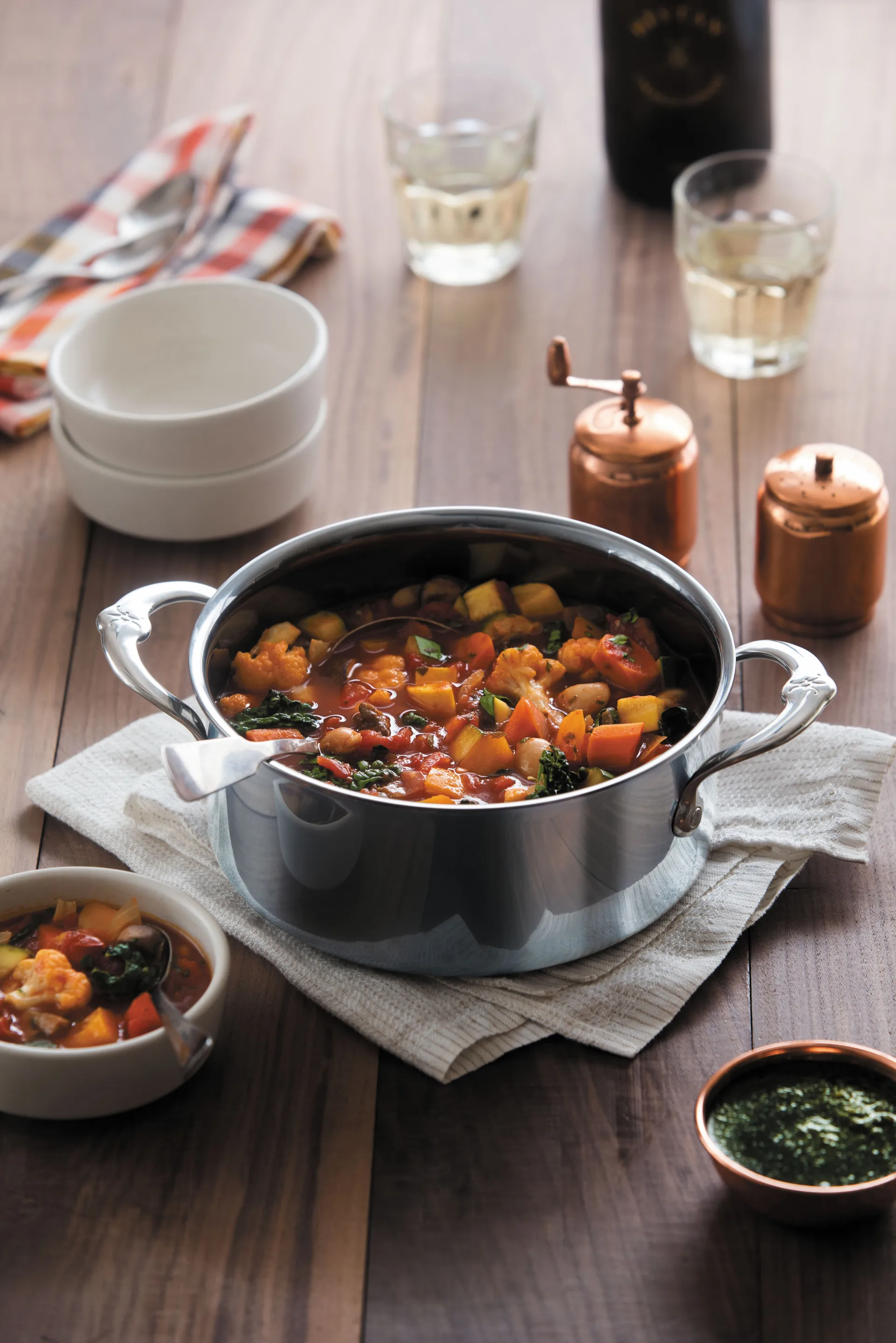 Cocotte avec couvercle Hestan Nanobond 7,6 L, Acier inoxydable Hestan
