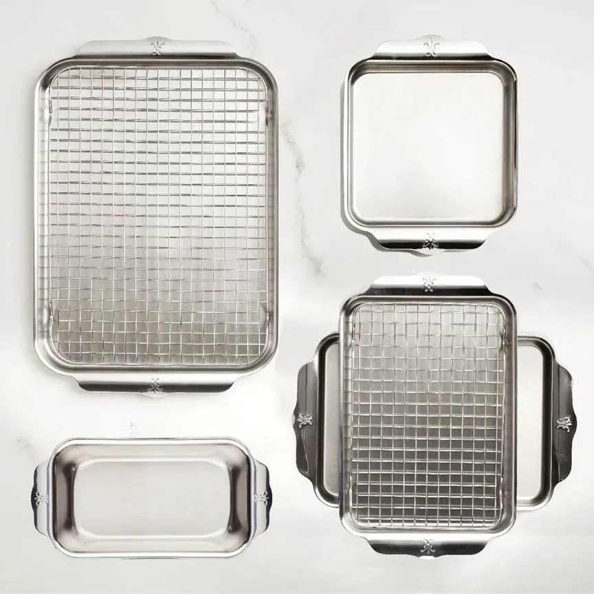 Hestan Ovenbond essential ensemble pour four, Acier inoxydable, 7 pièces Hestan