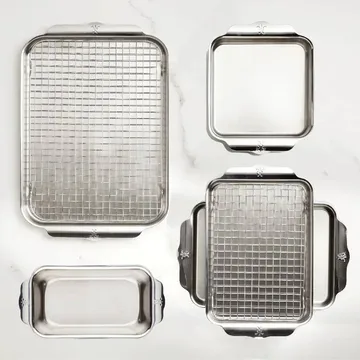 Hestan Ovenbond essential ensemble pour four - Acier inoxydable, 7 pièces - Hestan