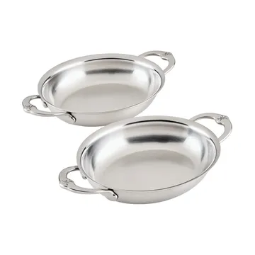 Hestan Provisions plat à gratin ovale - Mini, ouvert, lot de 2, 17 cm - Hestan