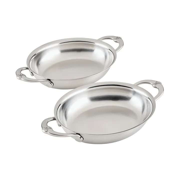 Hestan Provisions plat à gratin ovale - Mini, ouvert, lot de 2, 17 cm - Hestan