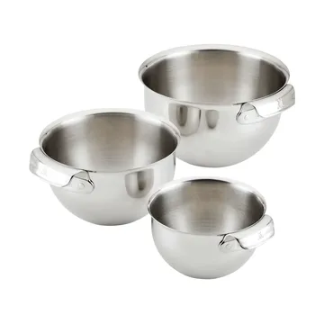 Hestan Provisions set de moules à pains - Acier inoxydable, 3 pièces - Hestan