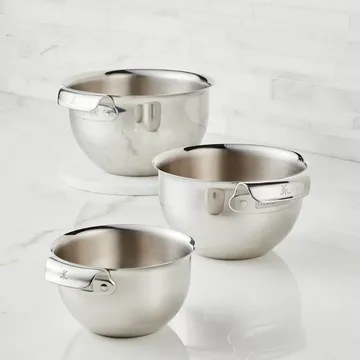 Hestan Provisions set de moules à pains - Acier inoxydable, 3 pièces - Hestan