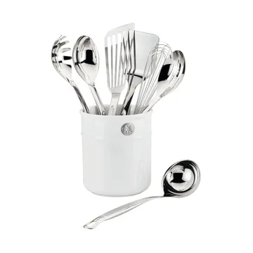Hestan Provisions set d’ustensiles de cuisine - Acier inoxydable, 8 pièces - Hestan