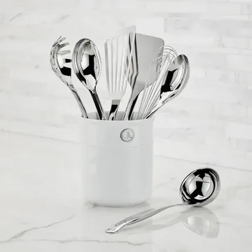 Hestan Provisions set d’ustensiles de cuisine - Acier inoxydable, 8 pièces - Hestan