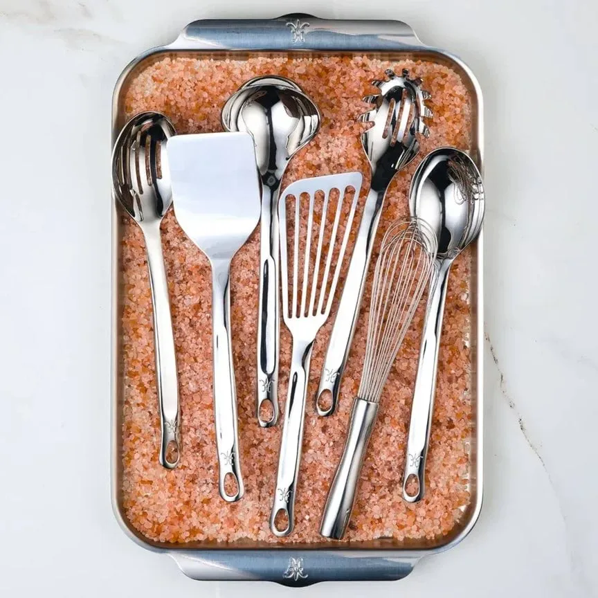 Hestan Provisions set d’ustensiles de cuisine, Acier inoxydable, 8 pièces Hestan