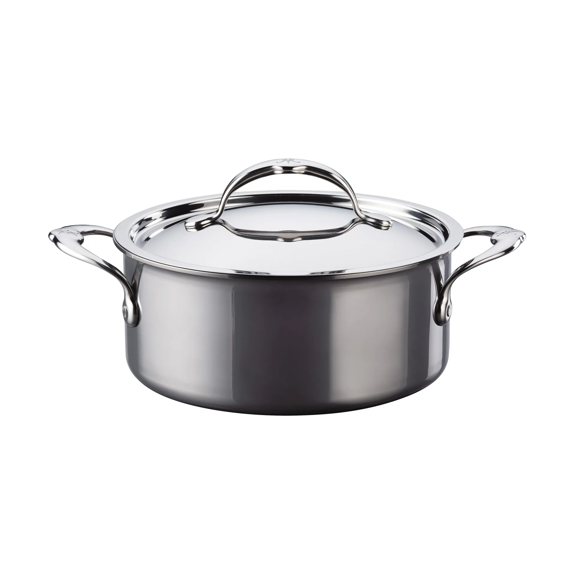Marmite avec couvercle Hestan Nanobond 2,8 L, Acier inoxydable Hestan
