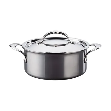 Marmite avec couvercle Hestan Nanobond 2,8 L - Acier inoxydable - Hestan