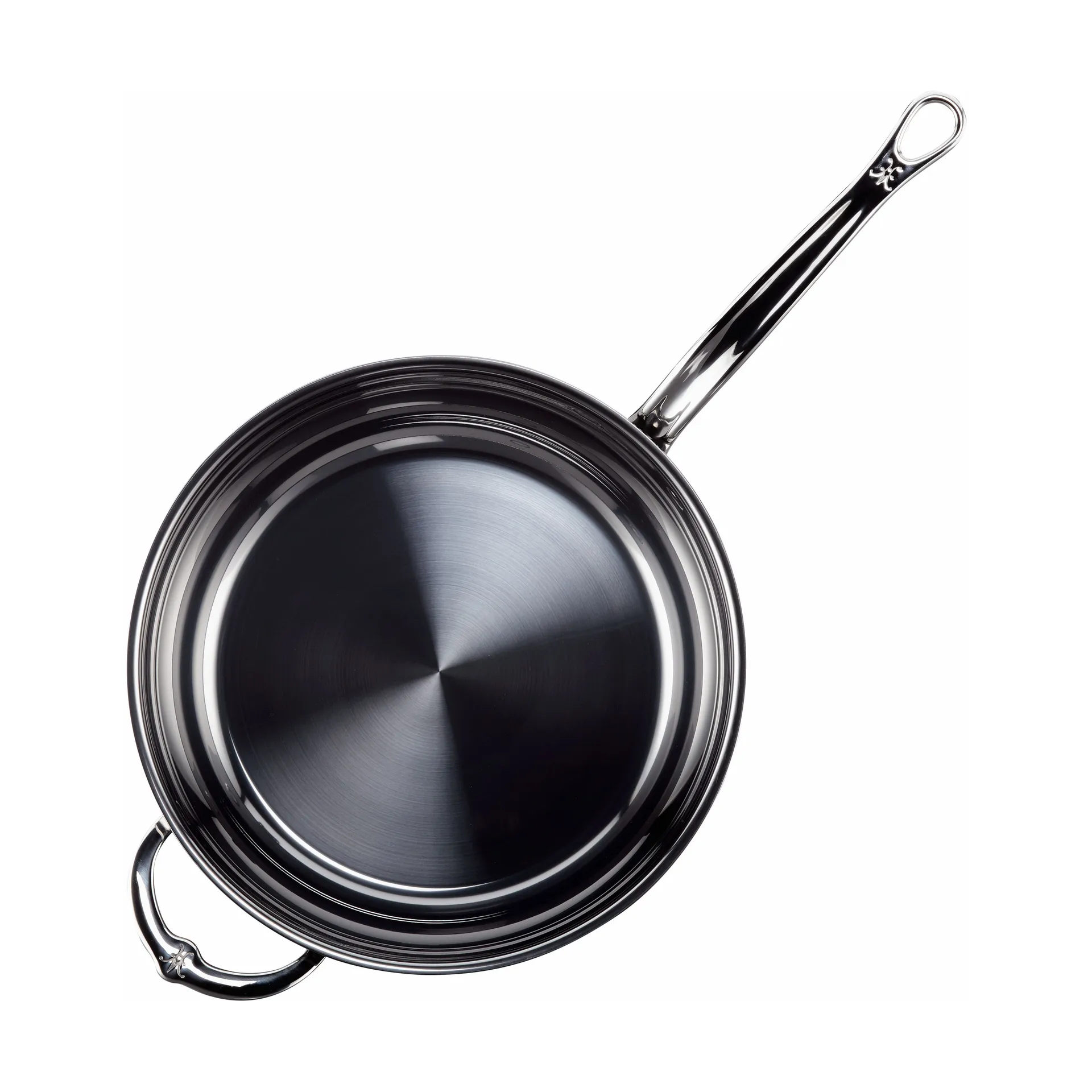 Poêle à frire avec couvercle Hestan Nanobond 4,7 L, Acier inoxydable Hestan