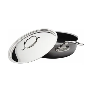 Poêle à frire avec couvercle Hestan Nanobond 4,7 L - Acier inoxydable - Hestan