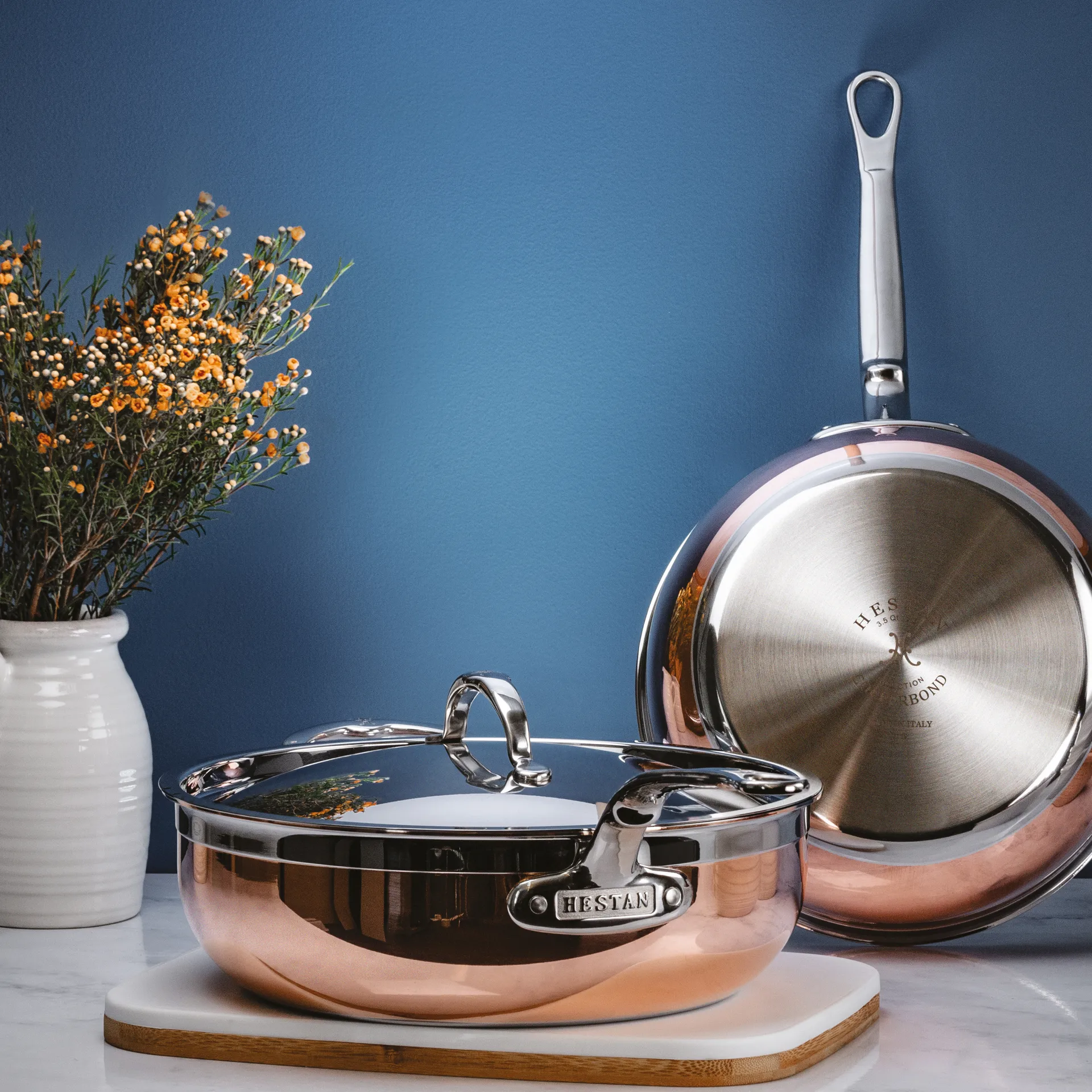 Poêle essentielle Hestan Copperbond Ø24 cm, Cuivre Hestan