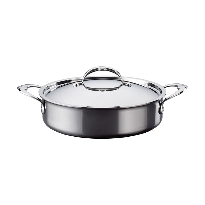 Sauteuse avec couvercle Hestan Nanobond 26 cm - Acier inoxydable - Hestan