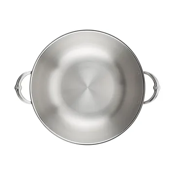 Wok avec couvercle Hestan Probond 36 cm - Acier inoxydable - Hestan