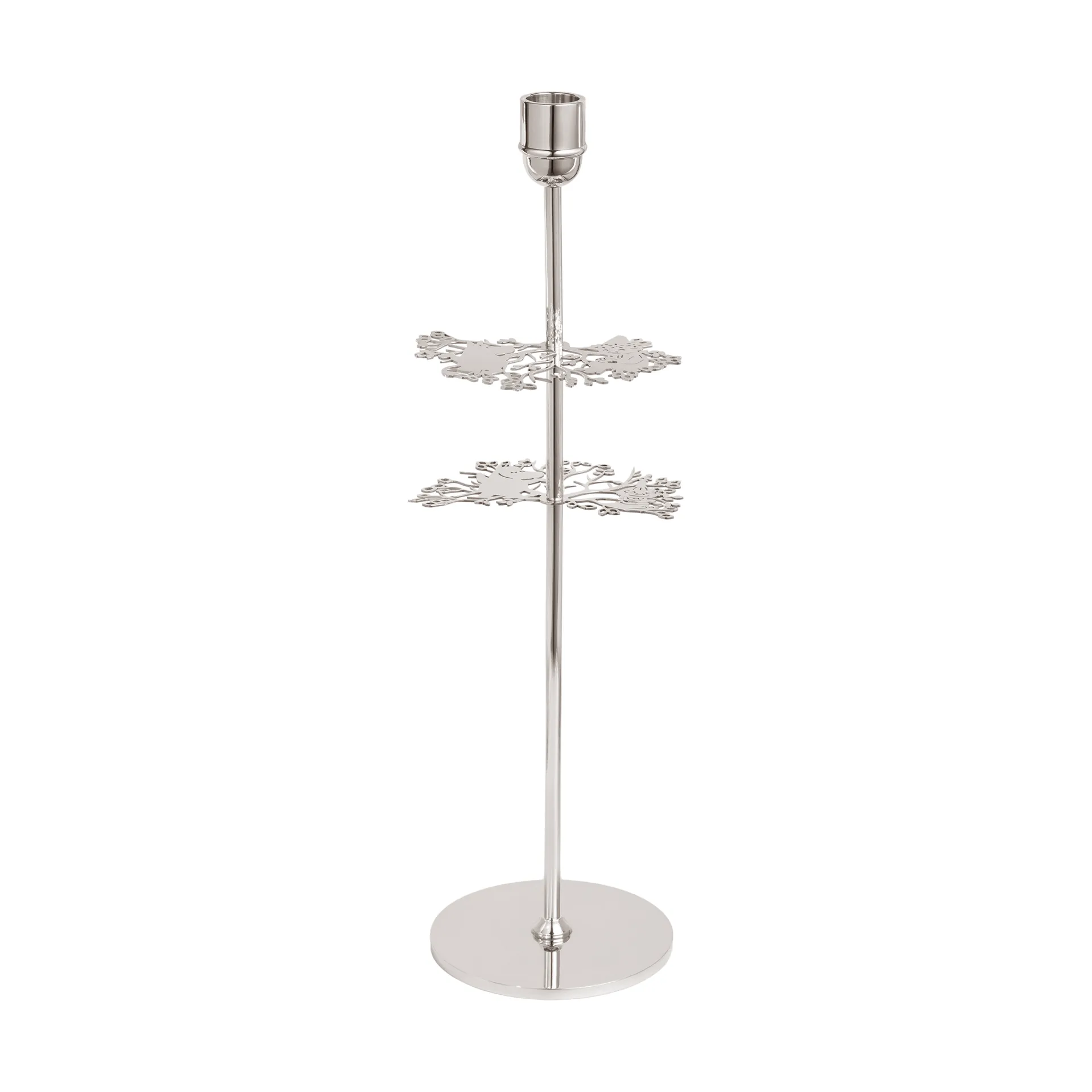 Bougeoir Hilke X Moomin No.2, Laiton nickelé Hilke Collection