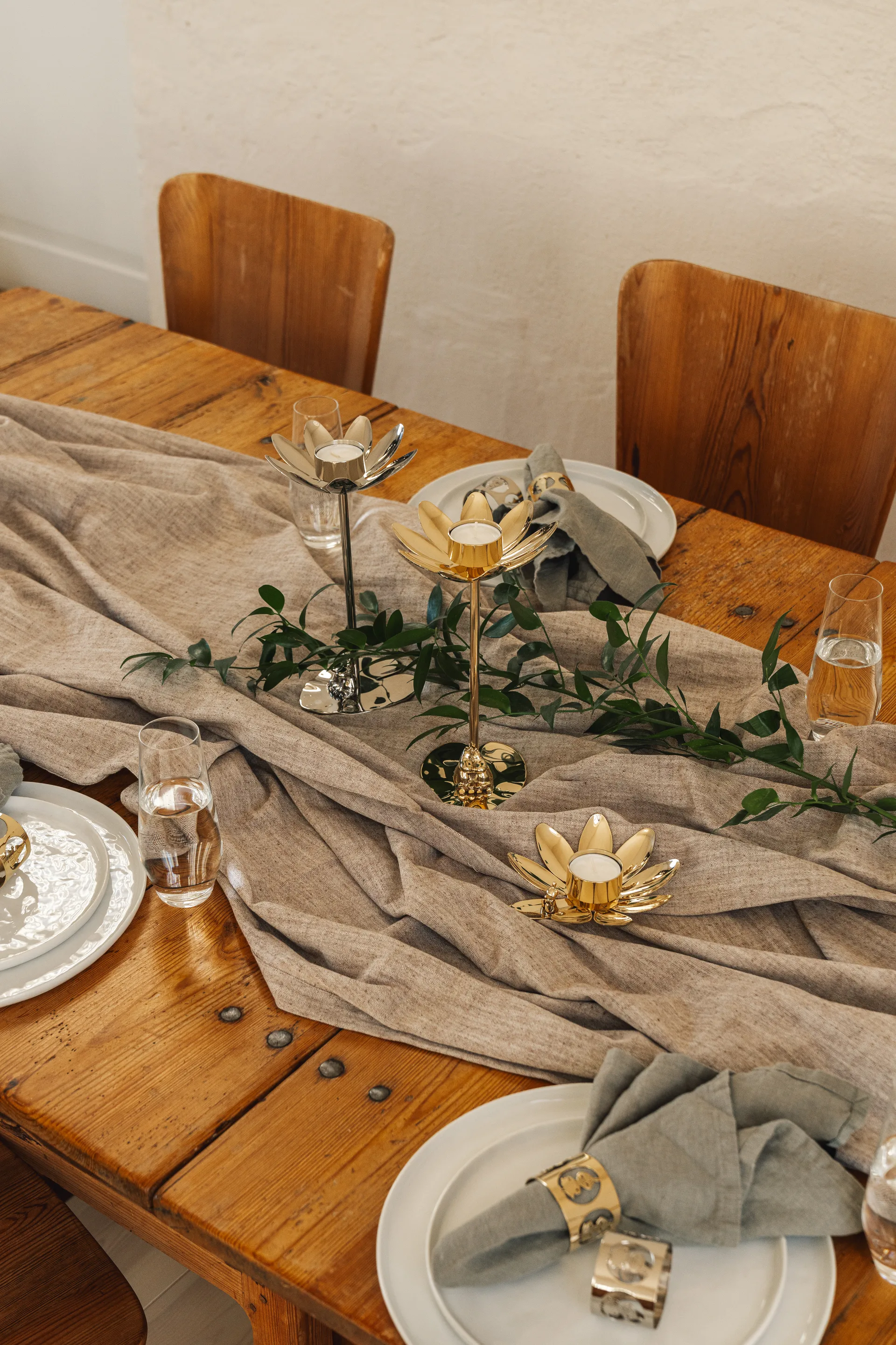 Bougeoir Hilke X Mumin Lilla My, Laiton Hilke Collection