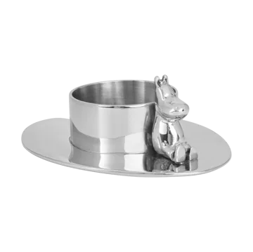 Bougeoir Hilke X Mumin No.3 - Laiton nickelé - Hilke Collection