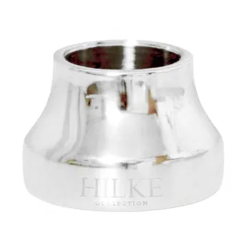 Bougeoir Piccolo no.2 - Laiton nickelé - Hilke Collection