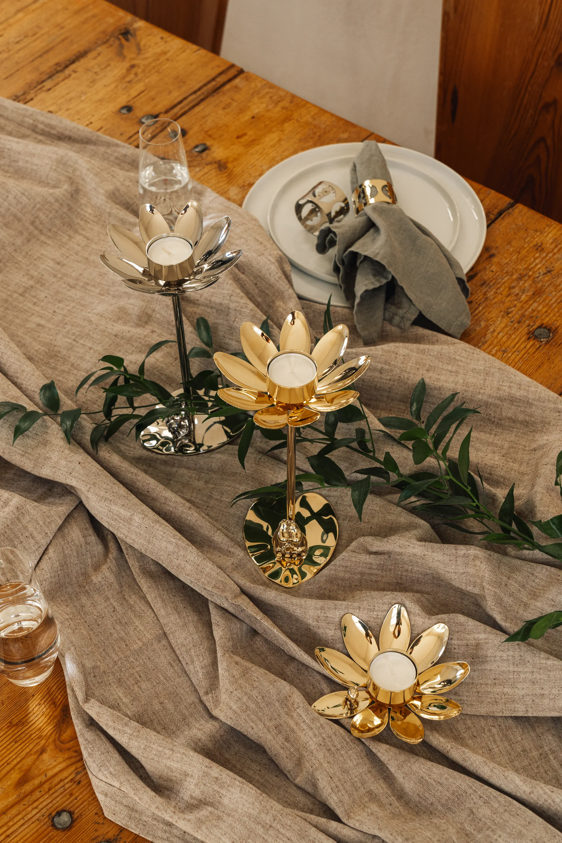 Hilke X Mumin & Snorkfröken, Laiton nickelé Hilke Collection