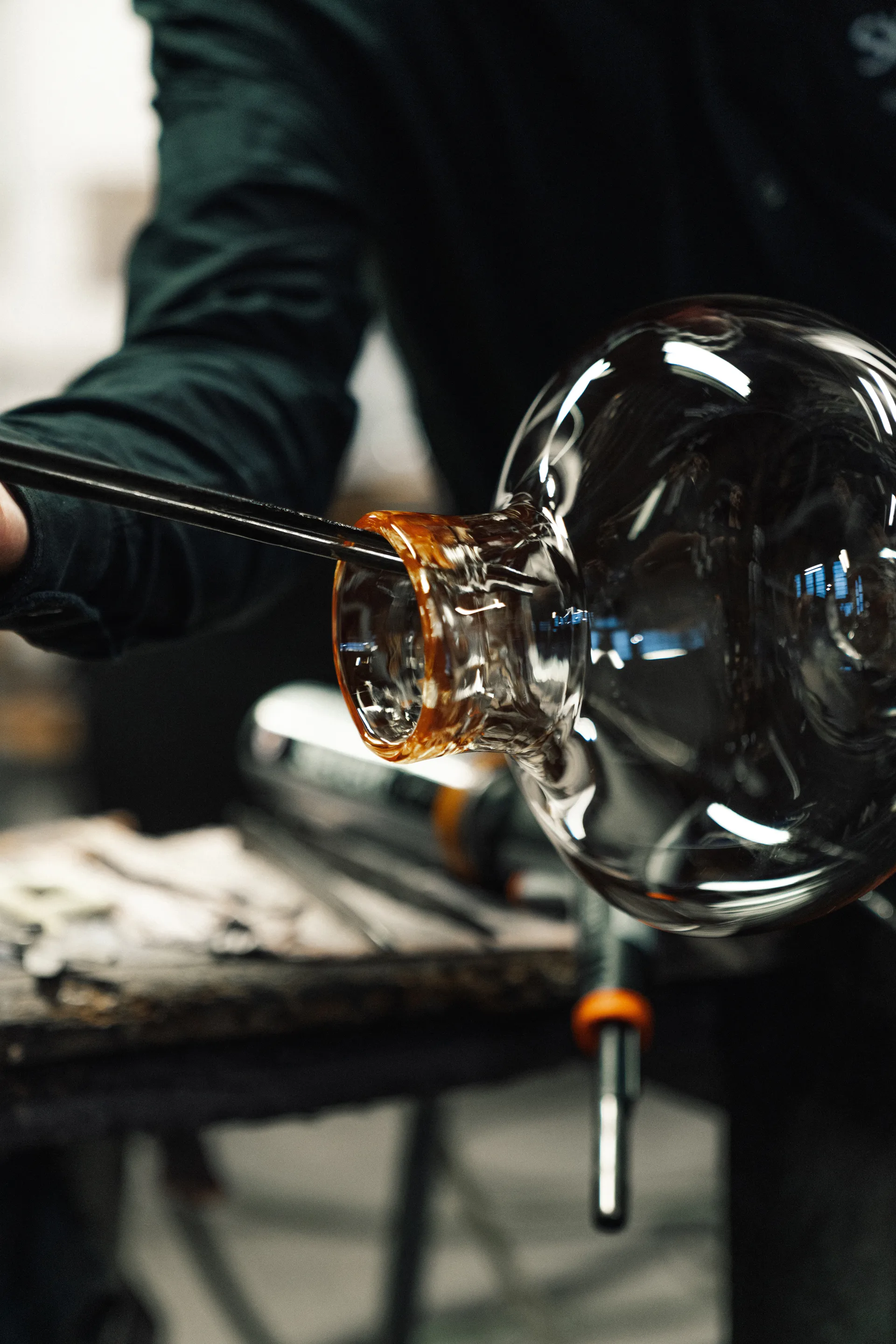 Hilke X Skruf Vase Perla, Clair Hilke Collection