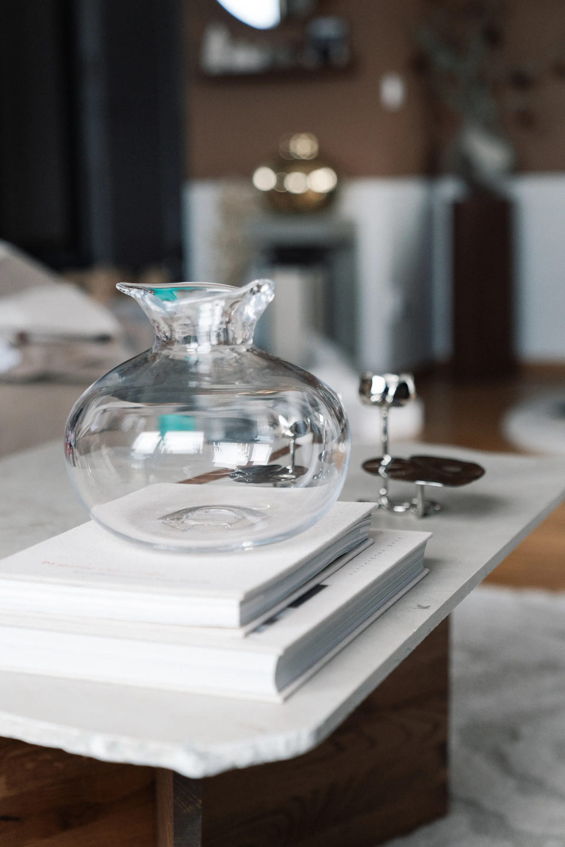 Hilke X Skruf Vase Perla, Clair Hilke Collection